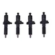 4Pcs Fuel Injectors 2645680 1076975M91 Fits For Perkins Engine D3.152 D4.203