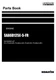 Komatsu SAA6D125E-5-FR Engine Parts Catalog Manual