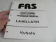 Kubota Flat Rate Schedule Model LA463 LA703 Front Loader 
