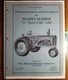 Massey Harris 22 22K Tractor Owner Operator's & Service Manual 694 057 M94 6/51
