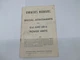 International Harvester Special Attachments for U-6 UD-6 Power Unit Owner Manual