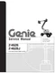 GENIE Z-45/25 Z-45/25J AERIAL Z-BOOM MANLIFT SERVICE SHOP REPAIR MANUAL BOOK