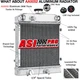 ALUMINUM RADIATOR For ARCTIC CAT ALTERRA PROWLER XR TRV 700/550/450 XT #0413205.