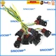 Solenoid Valve Plug Connector for Hitachi EX120-5 EX200-5 EX210-5 EX200-6 EX-6