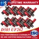 8 Ignition Coil Packs Round For Chevy Silverado GMC Sierra 4.8L 5.3L 6.0L Engine