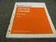 Eaton EA-104 Single Reduction Truck Axle Shop service Repair Manual xz