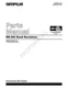 Caterpillar Cat RR 250 Road Reclaimer Parts Catalog Manual