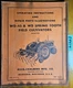 Allis-Chalmers WD-45 & WD Spring Tooth Field Cultivator Owner Operator Manual