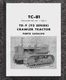 TRACTOR SERVICE PARTS MANUAL FITS IH INTERNATIONAL TD-9 92 SERIES CRAWLER 1960