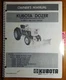 Kubota KUFD210 Dozer for L185 L245 L245DT Tractor Owner Operator & Parts Manual 