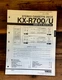 Yamaha KX-R700 R700U Cassette Service Manual *Original*