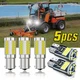 5x Brite LED light bulbs for Toro Wheel Horse 518xi 520xi 520Lxi 522xi 523Dxi