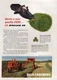 1954 Allis-Chalmers WD-45 Tractor w/ Roto-Baler Original Color Ad 