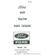 Ford New Holland 6000 And Commander 6000 Parts Manual