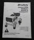SIMPLICITY 4108 4111 8hp 11hp Lawn TRACTOR OPERATORS OWNERS MANUAL (1988)