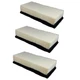 3X Cabin Air Filter 265-6619 For Caterpillar CAT 226D 232D 232D3 236D 236D3