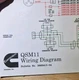 CUMMINS QSM11 WIRING DIAGRAM Bulletin 3666413-04 fold out FREE SHIPPING 