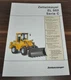 1996 Zettelmeyer ZL 502 Serie C Lader Wheel Loader Brochure Prospekt