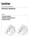 Brother 2504D 1034DX Sewing Machine Service Manual