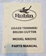 Robin Grass Brush Cutter Model NB231C Parts Manual Original OEM Illustrated 1990