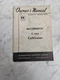 INTERNATIONAL IH MCCORMICK OWNER'S MANUAL SETUP INSTRUCTIONS C-254 CULTIVATOR