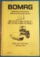 BOMAG BW172D2 BW 172AD2 BW172PD2 BW172PDB2 OPERATION & MAINTENANCE MANUAL BOOK