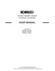 KOBELCO SK25SR SK30SR SK35SR  EXCAVATOR SERVICE MANUAL COMB BINDED