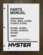 70 Forklift Spacesaver Parts Manual D004 S70XL S80XL S100XL S110XL S120XL S120XL