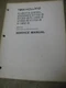 New Holland Kubota D1102B D1302B D1402B V1502B V1702B V 1902B Service Manual