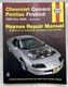 Haynes Repair Manual Chevrolet Camaro Pontiac Firebird 1993 thru 2002 all models