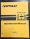 Vermeer R24A Twinrake Maintenance Manual #105400-N56  1997