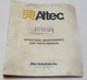 ALTEC AM800 AM900 AERIAL BOOM LIFT PARTS OPERATION & MAINTENANCE MANUAL BOOK