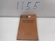 CATERPILLAR DW20 TRACTOR D PARTS BOOK APRIL 1968 57C1 TO 57C399 FORM UE032642