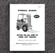 MM MY40 50 60 70 Forklift Trucks Service Repair Overhaul Manual Fits  S-537 WSM