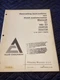 ALLIS-CHALMERS HD-21 CRAWLER TRACTOR OPERATION FIELD MAINTENANCE MANUAL HD 21