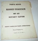 Massey Ferguson MF 60 Rotary Cutter Mower Parts Catalog Manual Book 67' ORIGINAL
