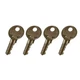 4PCS Ignition Keys 104466 for Skyjack SJIII 3220 3226 4626 4632 SJ8831RT 8841RT