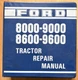 Ford 8000 - 9000 8600 - 9600 Tractor factory original Service Repair Manual