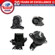 Fits 2005-2010 Hyundai Tucson/Kia Sportage, 2.0L MANUAL Motor & Trans Mount :