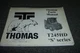 Thomas T245HD S Skid Steer Loader Parts Catalog Manual S/N LM000900- 44104 xz