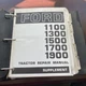 Ford 1300 1500 1700 1900 Compact Tractors Service Repair Manual
