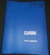 CLARK TM247 FORKLIFT LIFT TRUCK PARTS MANUAL BOOK CATALOG