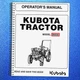 KUBOTA B6000 Tractor Operators Manual - METAL COIL BOUND - PROTECTIVE COVERS