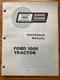 Ford Tractor Model 1000 Manual