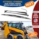 NEW Wiper Arm Blade Kit 47778552 47405956 For CASE SV300 SR210 SR130 TV380 TR270