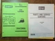 OMC Owatonna 330 Mustang Skid Steer Loader Parts Manual 000-11728 & Onan Manual