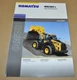 Komatsu WA380-8 Radlader Wheel Loader Brochure Prospekt DE