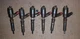 Perkins 1106D Cat C6.6 Diesel Engine Fuel Injector Set 2645A709 OEM Take Off !