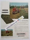 Vintage 1952 Ad Allis-Chalmers Roto-Baler Green Carpet Grass Power Rake Tractor 
