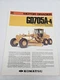 Vintage Komatsu Brochure Motor Grader GD705A-4 